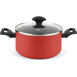 Fagor Maxima Rondel Indukcja 24 cm, Szklana pokrywa,