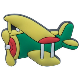 Samolot przypinka do crocs, kroksy, ozdoba