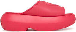 Klapki LOVE MOSCHINO JA28207I0MI40604 Różowy