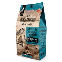 WIEJSKA ZAGRODA Karma dla psa Cielęcina z pstrągiem