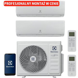 ELECTROLUX Klimatyzator Multi Split, Pompa ciepła powietrze -