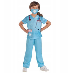 Kostium Strój dziecięcy Lekarz Lekarka Chirurg Doktor 6-8