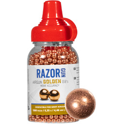 Śrut 4,46 mm BBs RazorGun Golden kulka stalowa
