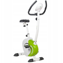 Rower treningowy magnetyczny pionowy Hms M9239 Biało-zielony