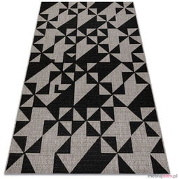 DYWAN SZNURKOWY SIZAL FLOORLUX 20489 silver / black