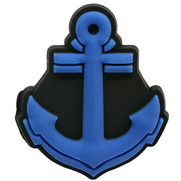 Kotwica przypinka do crocs, kroksy, ozdoba