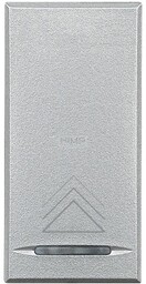 AXOLUTE MYHOME - KLAWISZ "ŚCIEMNIACZ" 1M ALUMINIUM Bticino