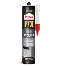 Klej Montażowy Pattex Fix Pvc & Alu Biały