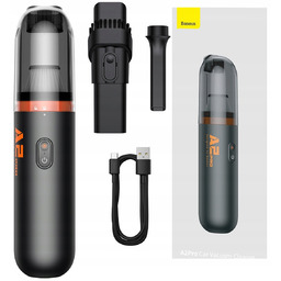 Baseus Odkurzacz Samochodowy Bezworkowy Bezprzewodowy 80W 6000PA Hepa