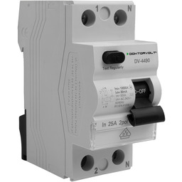 Wyłącznik różnicowoprądowy RCCB 10kA 2P 25A 30mA VDE