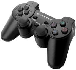 Esperanza Gamepad Trooper EGG107K (PC, PS3; kolor czarny)
