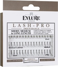 Eylure Lash-Pro Individuals Combo, sztuczne rzęsy, kępki, 3