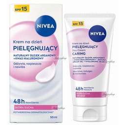 NIVEA - Caring - Day Cream - Pielęgnujący