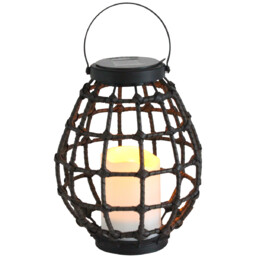 Polux Solarny lampion ogrodowy Koge 313249 LED czujnik