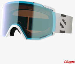 Salomon Gogle narciarskie S/VIEW PHOTOCHROMIC white/aw blue