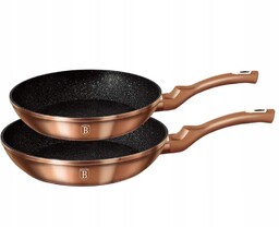 Zestaw 2 Patelni Granitowych Berlinger Haus Rose Gold