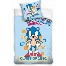 Sonic Pościel Dziecięca 140x200 Jeż Gra Hedgehog Tails