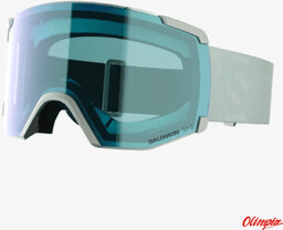 Salomon Gogle narciarskie S/View Photochromic white moss/aw blue