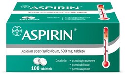 ASPIRIN 500mg, 100 tabletek