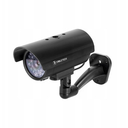2 x Kamera Atrapa Czarna Ir Led Kamery