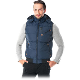 BEZRĘKAWNIK OCHRONNY OCIEPLANY REIS SCORPION; GRANATOWY (XXXL)