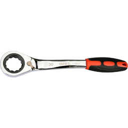Yato KLUCZ OCZKOWY ODGIĘTY Z GRZECHOTKĄ 30MM YT-02387