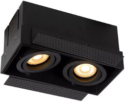 Spot lampa sufitowa TRIMLESS 09925/02/30 Lucide podwójny czarna