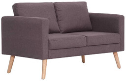 Edinos Dwuosobowa kanapa w kolorze taupe N1-W85