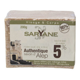 Tradycyjne mydło Aleppo 200g 5% oleju laurowego 95%