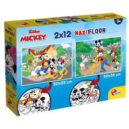 LISCIANI Puzzle MaxiFloor Disney Junior Myszka Miki 304-86559