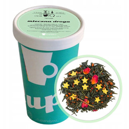 Herbata zielona MLECZNA DROGA goździki kwiat róży czekoladowe