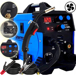 Spawarka Inwertorowa Migomat Półautomat Sherman Mig 180FL Flux