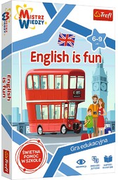Gra edukacyjna ENGLISH IS FUN mistrz wiedzy TREFL