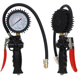 Pistolet do pompowania kół z manometrem TA140