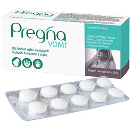 Pregna VOMI guma do żucia, 16 sztuk
