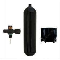 Butla z zaworem, 12 L, 200 bar (Military