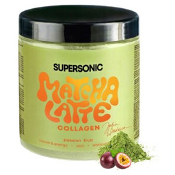 SUPERSONIC Kolagen Matcha Latte Marakuja (280 g)