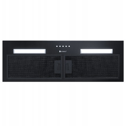 Okap pod szafkę Globalo Hadario 80.2 Black Czarny