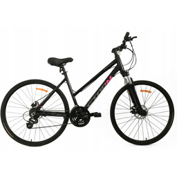 Rower Storm Cross Aero 2.0 Lady czarny/fuksja 19