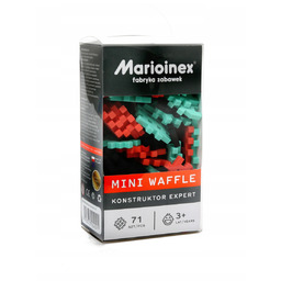KLOCKI WAFFLE KONSTRUKTOR MARIOINEX EXPERT 71 EL.