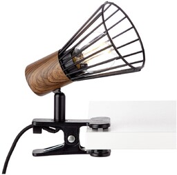 Brilliant Loftowa lampka Manama 78101/76 z klipsem druciana