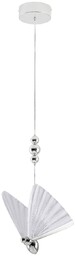 Lampa wisząca Mariposa 1 srebrna LED CCT LP-1715/1P