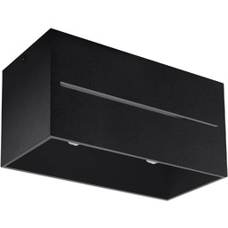 Sollux Natynkowa LAMPA sufitowa SL.0384 prostokątna OPRAWA metalowa