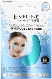 Eveline, hydrożelowe chłodzące płatki pod oczy, 2szt