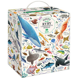 Puzzlove CzuCzu Ryby i zwierzęta wodne, 500 el.