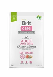BRIT CARE Dog Sustainable Adult Small Breed Chicken