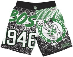 Spodenki do koszykówki Mitchell & Ness NBA Boston
