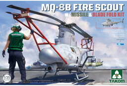 Mq-8B Fire Scout W/Missile & Blade Fold Kit