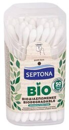 SEPTONA Biodegradowalne patyczki higieniczne, 50 szt.