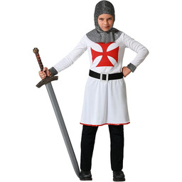 Atosa kostium rycerski skrzyżowane dla dzieci 7-9 lat